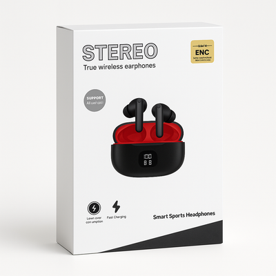 Air 31 Transparent Earbuds with Pouch - Free Cash Delivery!